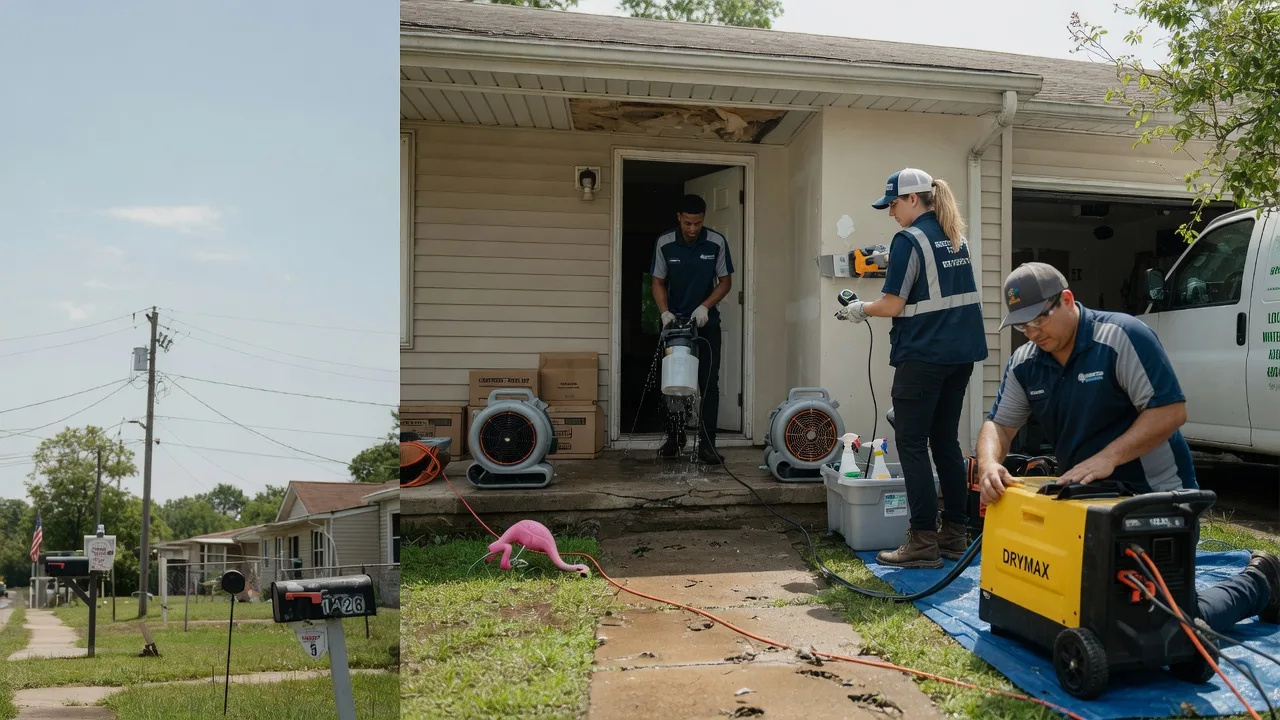 Storm Damage Water Removal in Wideman, AR near me
